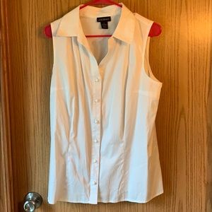 Lane Bryant size 16 button down tank shirt